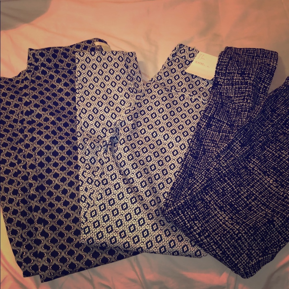 3 pairs of slacks!!! Like new